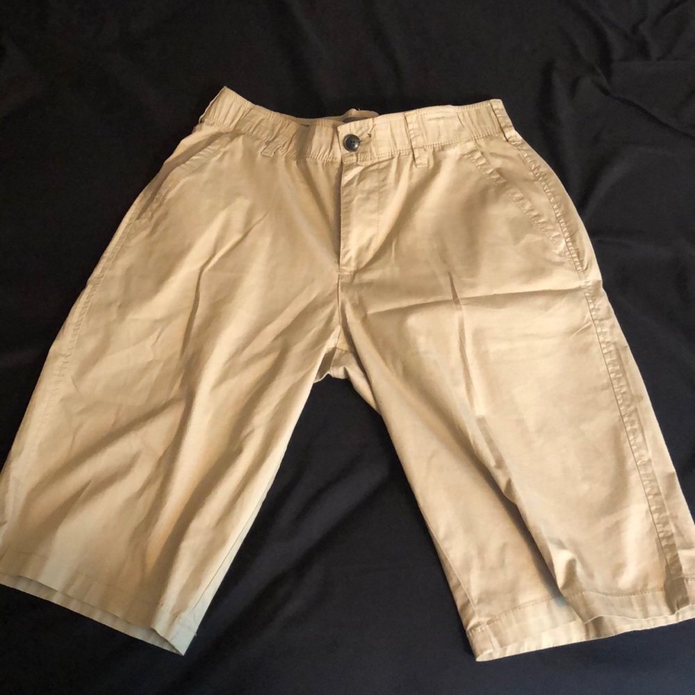 Boys khaki shorts